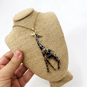 Giraffe Chunky Long Necklace